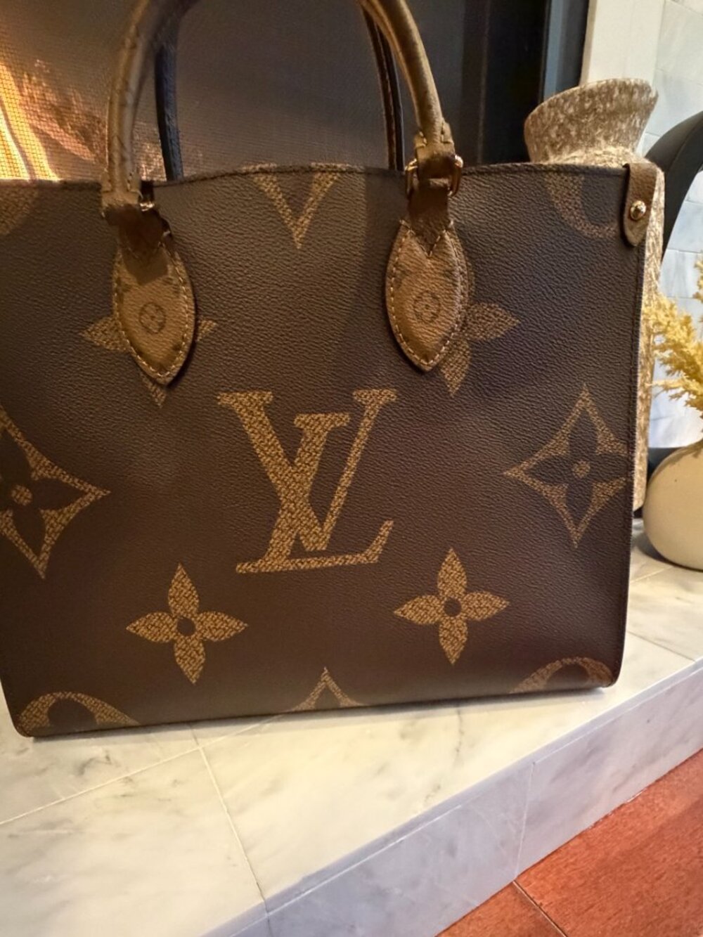 Louis Vuitton OnTheGo PM Reverse Monogram Tote – Brown | Statement Piece - Picture 9 of 15